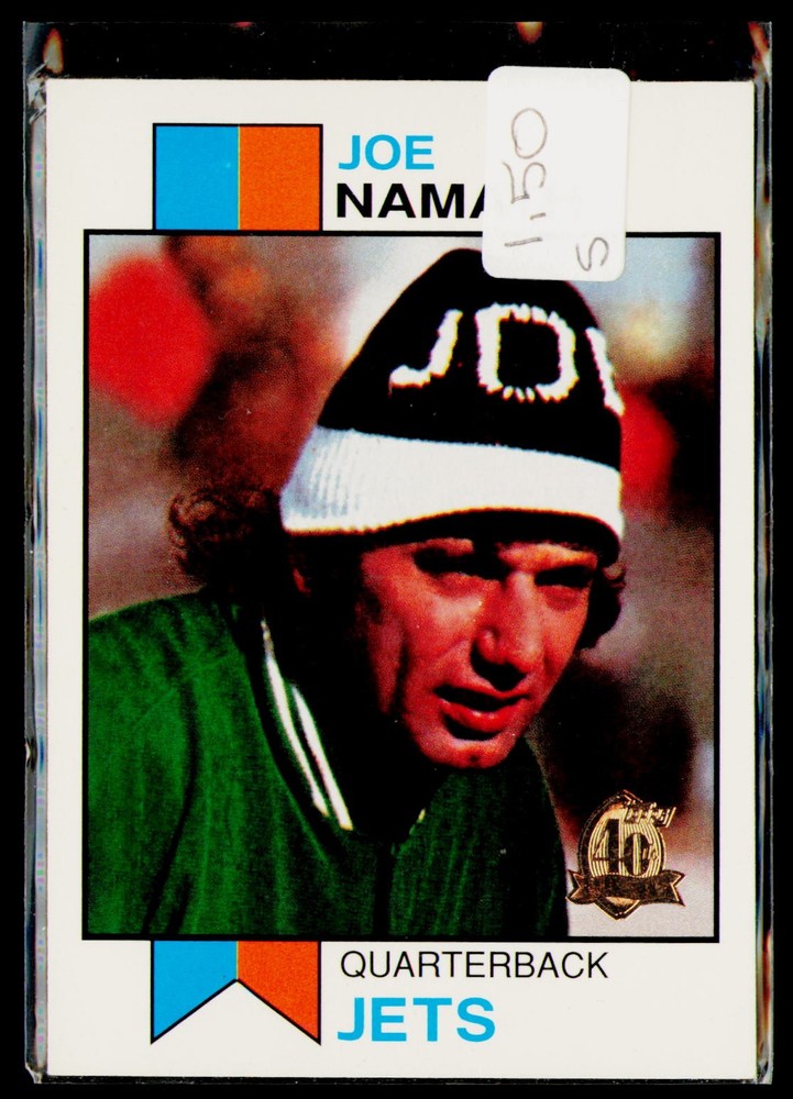 1996 Topps #400 Joe Namath Joe Namath Reprints