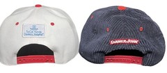 2 Angels Sixth Man Promotions Caps. Farmer John Corduroy & So Cal Honda Dealer