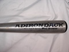 Vtg 33” ADIRONDACK ‘Big Stick’ Softball Power Alloy Metal Baseball Bat 30oz