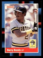 1988 Donruss #326 Barry Bonds Pittsburgh Pirates