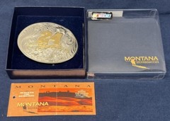 #24 Jeff Gordon – Nickel Silver & Gold – Belt Buckle for 1-1/2&Prime; Wide Belt NASCAR