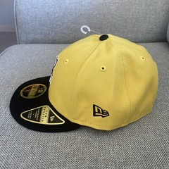 Seattle Mariners New Era Black And Yellow Hat Size 7 3/8