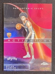 Dylan Harper 2025-26 Topps Chrome Activators Magenta Refractor RC /399 #AC-12