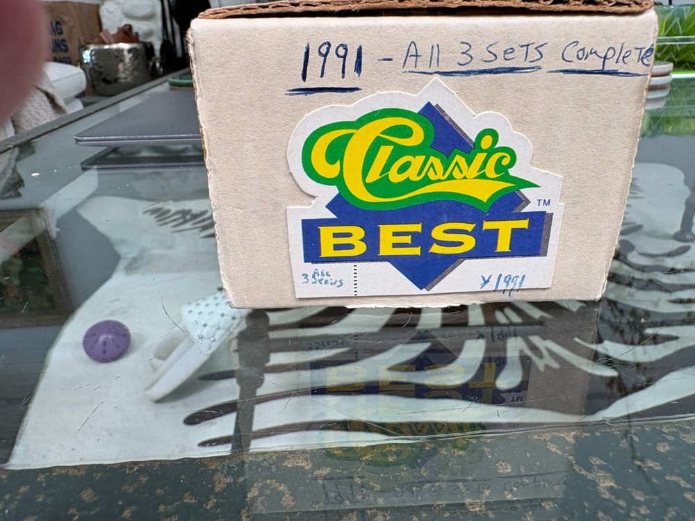 1991 Classic Travel Baseball Cards all the sets sealed