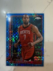 2025-26 Topps Chrome Basketball – BLUE X-FRACTOR Kevin Durant #155 Rockets