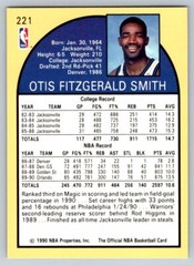 1990-91 Hoops #221 Otis Smith Orlando Magic
