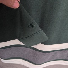 Ohio Bobcats Jacket Adult Medium Green Pullover Stitched Logo Champion NCAA Mens