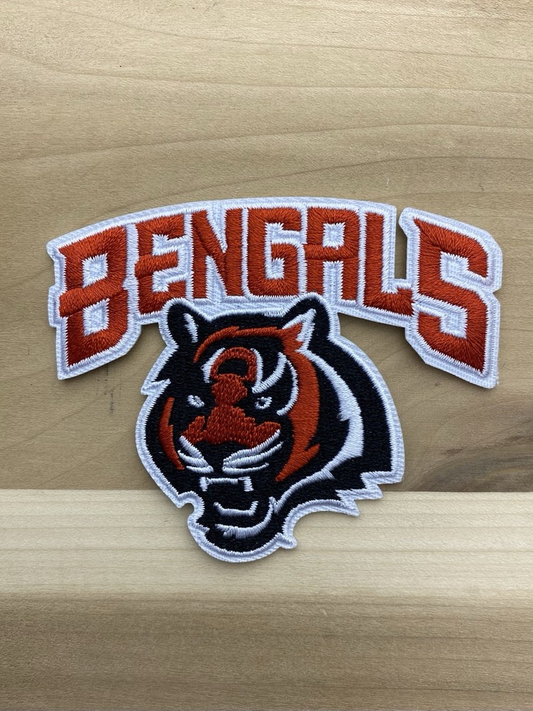 Cincinnati Bengals Embroidered Iron On Patch 3”