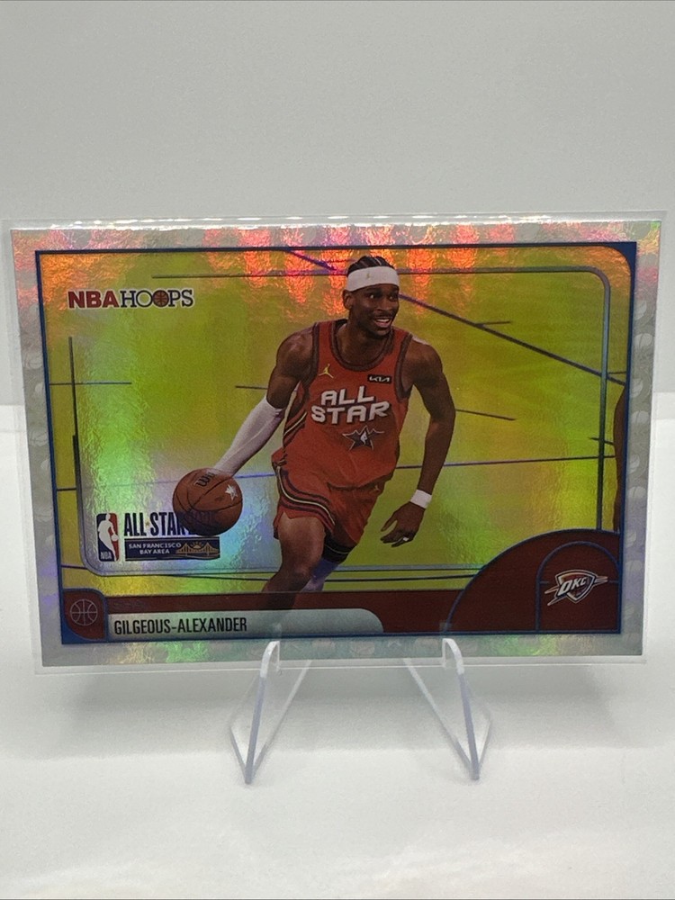 2026 NBA Hoops Shai Gilgeous-Alexander All Star 2025 #286 Silver Holo SGA OKC