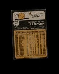 1973 Topps 126 Jim Brewer EX #D1,541909