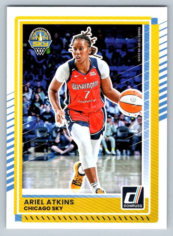 2025 Panini Donruss WNBA #74 Ariel Atkins Chicago Sky