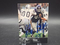 1997 Upper Deck: Alan Page- Autograph (#58)