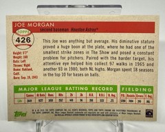 2025 Topps Chrome Platinum Joe Morgan #426 True Rose Gold Refractor 67/75