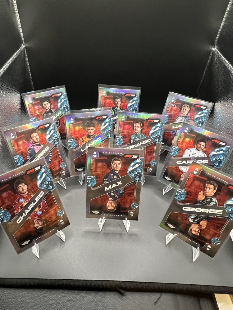 2025 Topps Chrome Formula 1 – Ace of Trades Insert Set (#SCA-1 – #SCA-10)