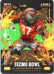Bo Jackson Battle Arena Tecmo Bowl Yeti Fire Battlefoil Travis Kelce