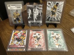 Mark Stone SP 6 Card Lot Pop Count, Outburst, Black canvas, Artifacts, RenewedYG