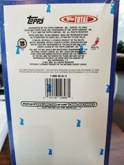 2002-03 Topps Total NHL Hockey 10 Card Pack Lots – subset and rookie list inside