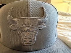 New Era 59FIFTY Chicago Bulls Fitted Cap Hat 7 1/4 NBA Michael Jordan Gray Grey
