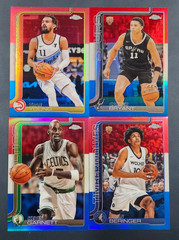 2025-26 Topps Chrome Basketball RED WHITE BLUE REFRACTORS You Pick – 2 Card Min.