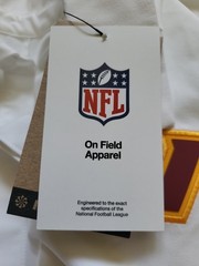 New NIKE NFL Washington Commanders ON FIELD Woven Polo Shirt Men&rsquo;s SZ MEDIUM