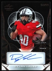 2024 Leaf Trinity XRC Clear 58/99 Dylan Laube Rookie Auto #CA-DL2 SB6