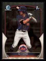 2023 Bowman Draft AJ Ewing Chrome #BDC-152