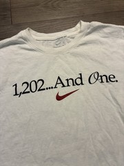 Stanford Cardinals Tara VanDerveer T-Shirt XL Mens White Nike 1202 and One White