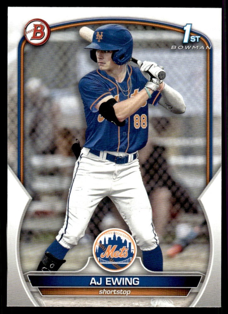 2023 AJ Ewing Bowman Draft Rookie Card #BD-152