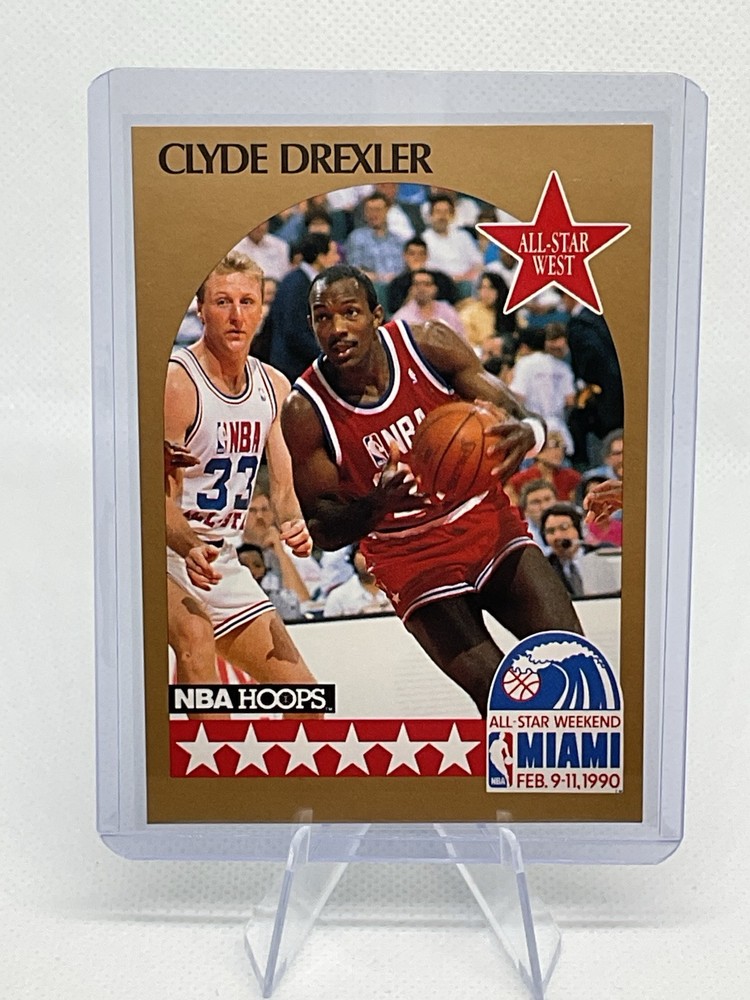 1990-91 NBA Hoops – All-Star Game Clyde Drexler #16 (906)