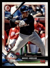 Miguel Andujar 2018 Bowman #75 SN,RC