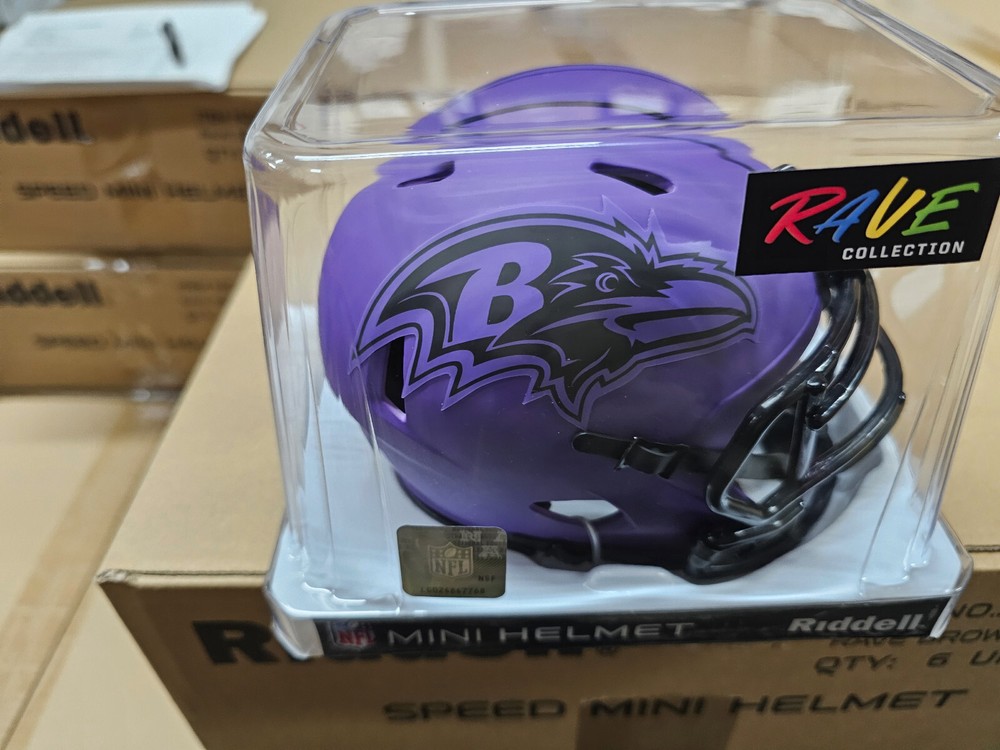BALTIMORE RAVENS RAVE STYLE Mini Speed NFL FOOTBALL NEW PACKAGE