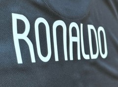 2015 Portugal Away Jersey #7 Ronaldo XL Soccer CR7 Vintage Black Kit