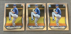 (3) KENDRY CHOURIO 2026 BOWMAN CHROME 1ST RC ROYALS