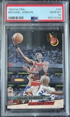 1993-94 Fleer Ultra #30 Michael Jordan HOF 🐐 Bulls PSA 10 GEM MINT