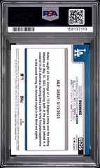 2025 Topps Update Dalton Rushing (RC) #US256 Diamante Foil PSA 10 GEM MINT