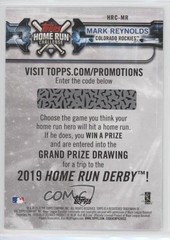 2018 Topps Home Run Challenge Promotion Mark Reynolds #HRC-MR 0b3