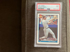 1991 Topps Desert Shield #545 Dale Murphy PSA 9 Mint