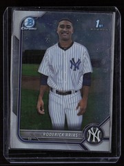 2022 Bowman Chrome #BCP-153 Roderick Arias Prospects