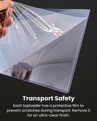 11 x 17 Toploader 10 Pack, 15 Mil Rigid PVC Sheet Protectors | 47PT, Protective