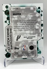 2025-26 Topps Chrome Update Dylan Harper RC Clutch Gene #CG-12
