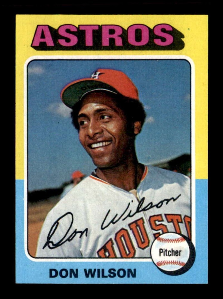1975 Topps #455 Don Wilson NM/NM+ X3730363