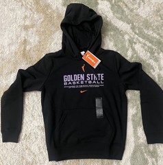 Nike Golden State Valkyries WNBA Pullover Hoodie Black Orange Violet NWT