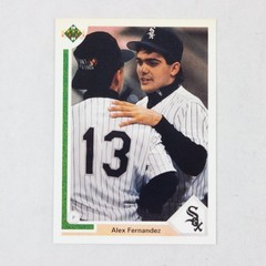 Lot of 6 1991 Upper Deck #645 Alex Fernandez Rookie Chicago White Sox NM