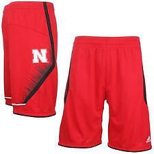 Adidas Youth L 14/16 Point Guard Basketball Shorts Nebraska Cornhuskers FAST A79
