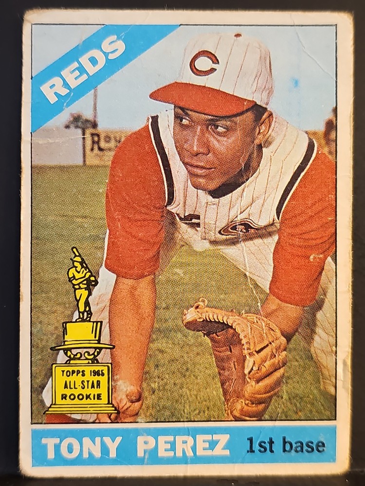 1966 Topps #72 Tony Perez HOF REDS