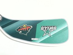 Minnesota Wild Defeat Dallas Stars NHL Stanley Cup Playoffs Mini Hockey Stick