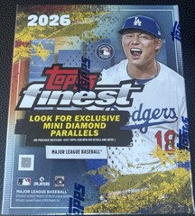 2026 TOPPS FINEST BASEBALL MEGA BOX (48 Cards) MLB Brand New Factory Sealed