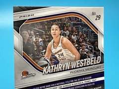 Kathryn Westbeld 2025 Panini WNBA Prizm Silver Prizm RC Phoenix Mercury FREE S&H