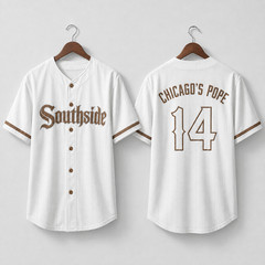 HOT!2026 White Sox Chicago’s Pope Printed Baseball Jersey Giveaway S-5XL
