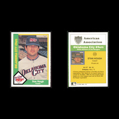 Stan Hough #173 1990 CMC Minor League Oklahoma City 89ers Baseball Card MLB NM